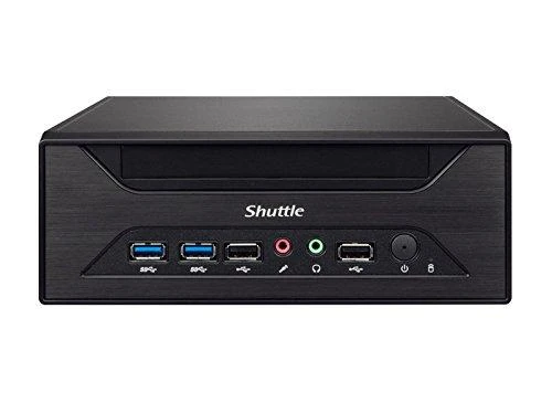 Shuttle Slim PC korpusas su USB jungtimis