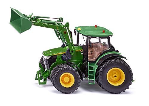 Siku Control32 John Deere 7310R with front loader and Bluetooth app control, RC (žalias)