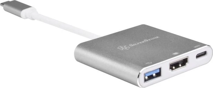 SilverStone USB-C daugiafunkcis adapteris su HDMI