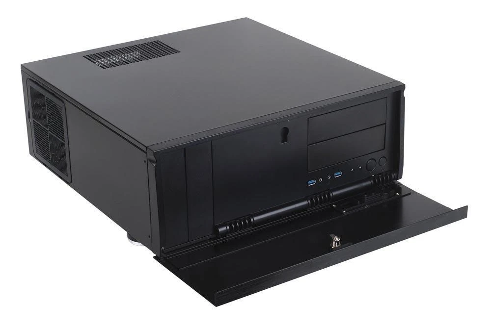 SilverStone SST–GD07B USB 3.0 Grandia Desktop – juoda