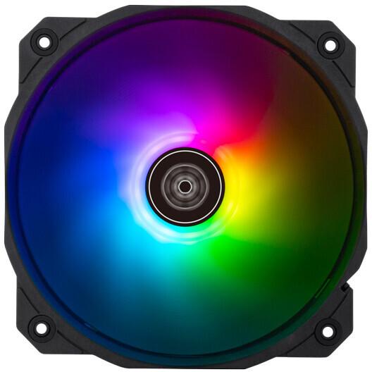 SilverStone Shark Force Fan, ARGB - 160 mm, juodas