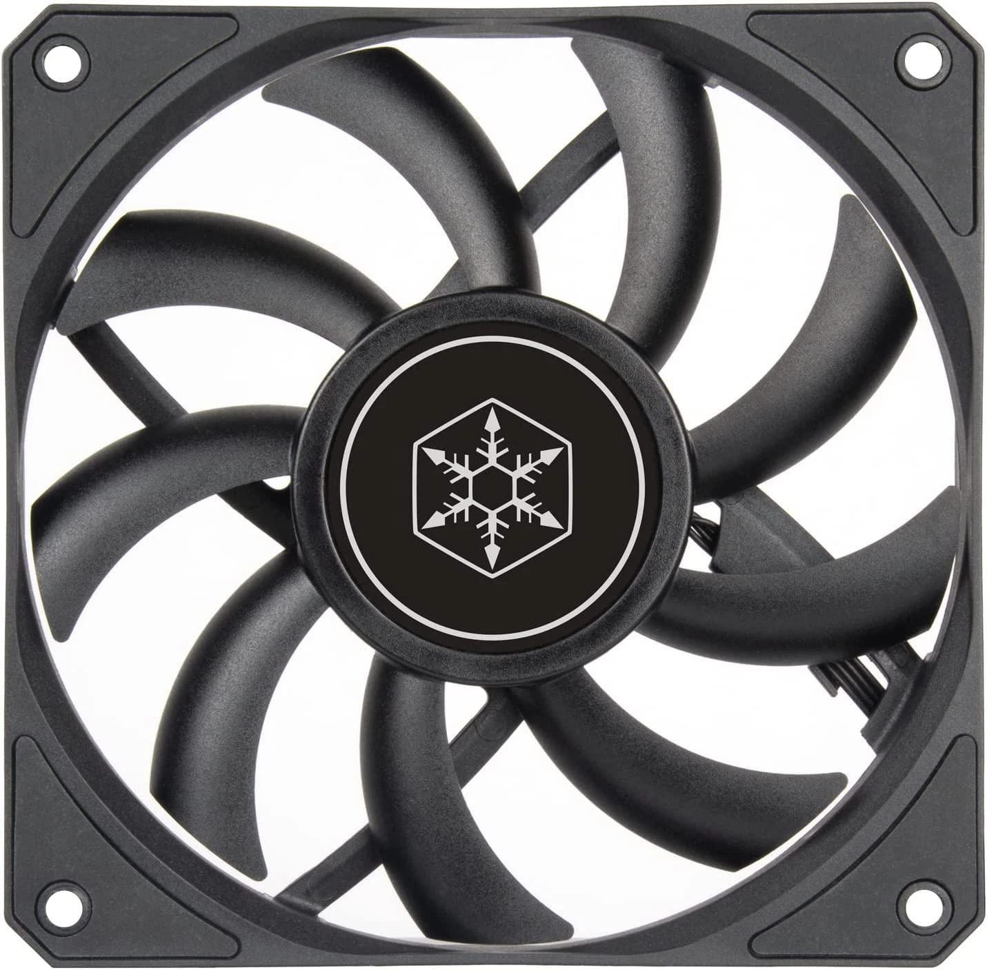 SilverStone SST-AS120B, korpuso ventiliatorius – 120mm