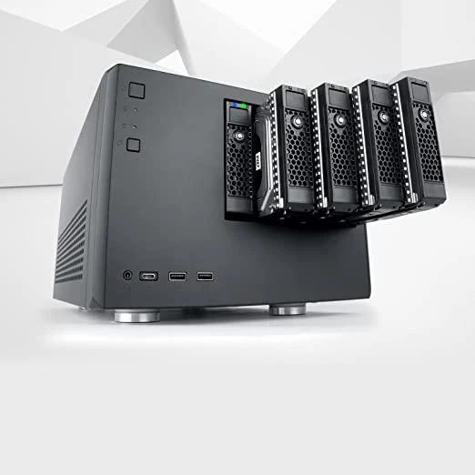 „SilverStone SST–CS351B SAS–12G–/SATA–6G“ jungtis NAS