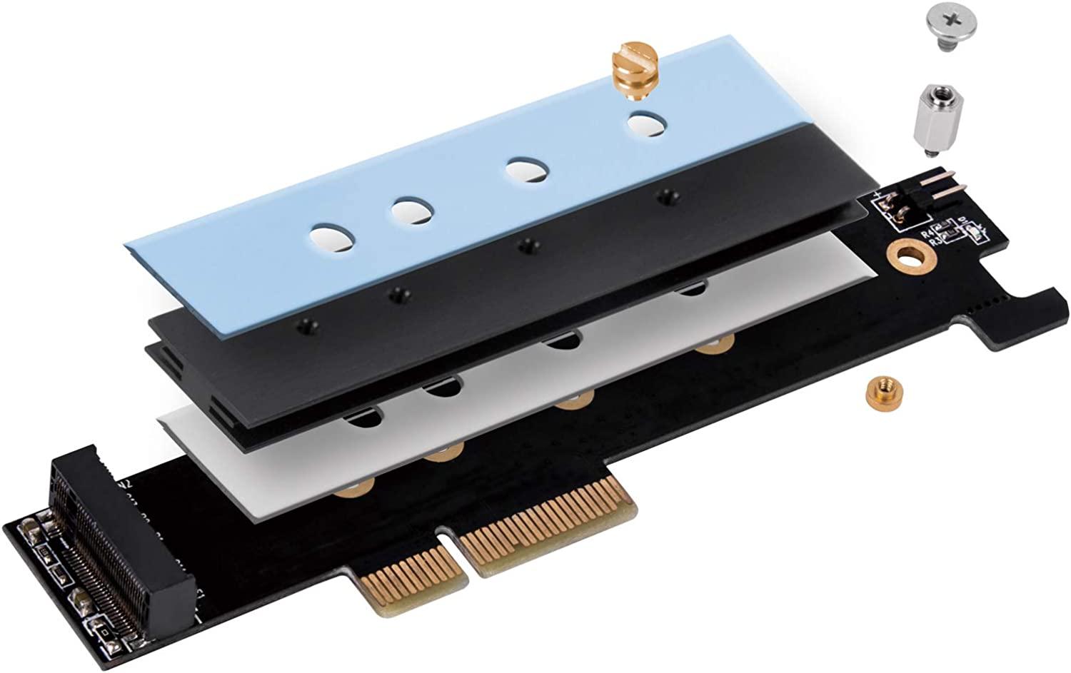 „SilverStone SST-ECM26-V2 M.2“ prievadas (M-Key) PCIe 4.0 x 4 sąsajoje