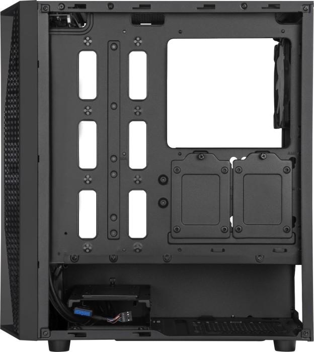 „SilverStone Fara B1 Pro Midi–Tower“, ARGB, grūdintas stiklas – juoda