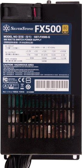 SilverStone SST-FX500-G 80 PLUS Gold – 500 Watt