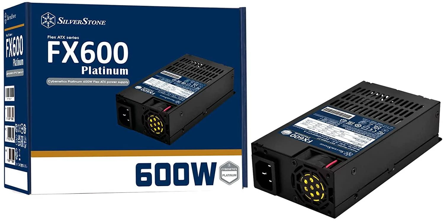 „SilverStone SST-FX600-PT FX600 Platinum“ maitinimo šaltinis – 600 vatų