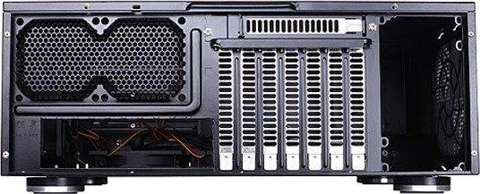 „SilverStone SST–GD07B–C“ – „Grandia Airflow“ stacionarus kompiuteris, USB–C – juodas