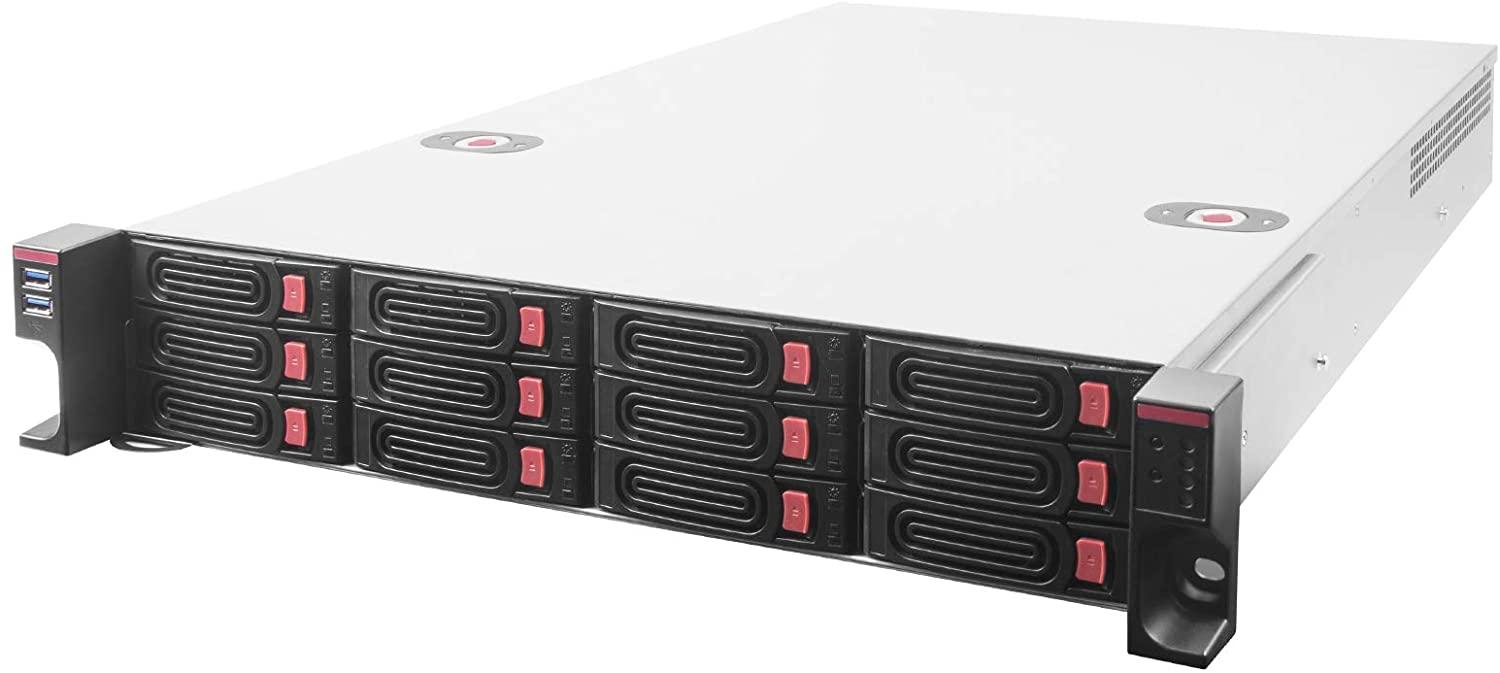 SilverStone RM22–312 Rackmount Serverio dėklas, 2U, E–ATX – juoda