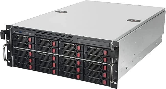 Rackmount „SilverStone SST–RM43–320–RS“ stovo montuojamas serveris