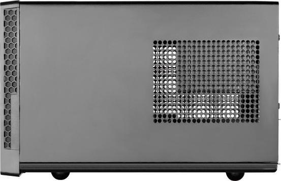 SilverStone SST-SG13B-C Sugo 13, Mini-ITX case, Mesh Front Panel, USB Type C - juodas