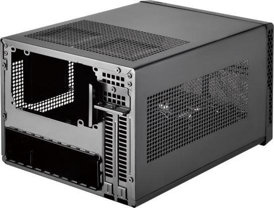 SilverStone SST-SG13B-C Sugo 13, Mini-ITX case, Mesh Front Panel, USB Type C - juodas