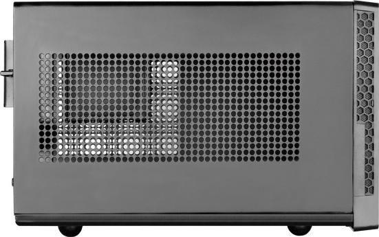 SilverStone SST-SG13B-C Sugo 13, Mini-ITX case, Mesh Front Panel, USB Type C - juodas