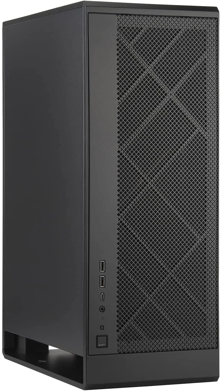 SilverStone Alta G1M Mirco–ATX korpusas – juoda