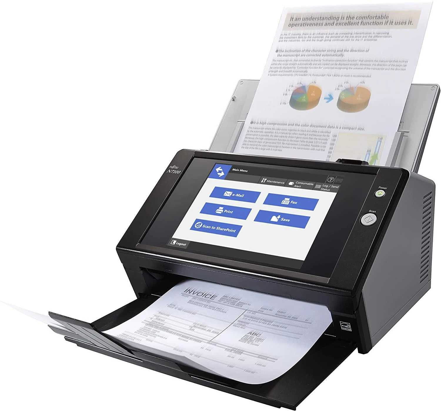 Skeneris Fujitsu Ricoh Image Scanner N7100E Dokumentenscanner