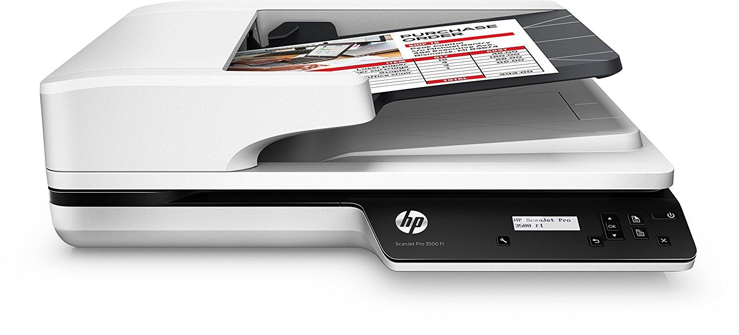 Skeneris Hewlett Packard (HP) HP ScanJet Pro 3500 f1 plokščias skaitytuvas