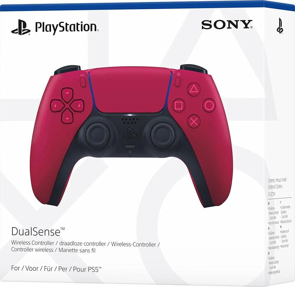 PS5 DualSense belaidis valdiklis Sony Cosmic Raudona