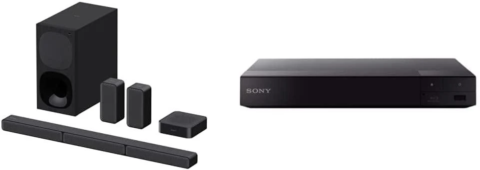 Namų kino sistema Sony | HT-S40R 5.1ch Home Cinema Soundbar with Wireless Rear Speakers | Juodas | No | USB port | Wi-Fi | Bluetooth | Belaidė jungtis