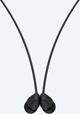Belaidės į ausį įdedamos ausinės Sony WI-C200B, juodos