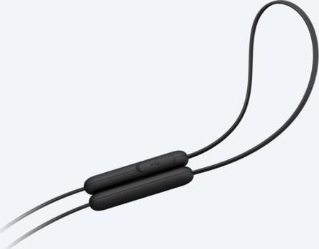 Belaidės į ausį įdedamos ausinės Sony WI-C200B, juodos