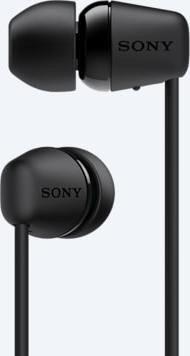 Belaidės į ausį įdedamos ausinės Sony WI-C200B, juodos