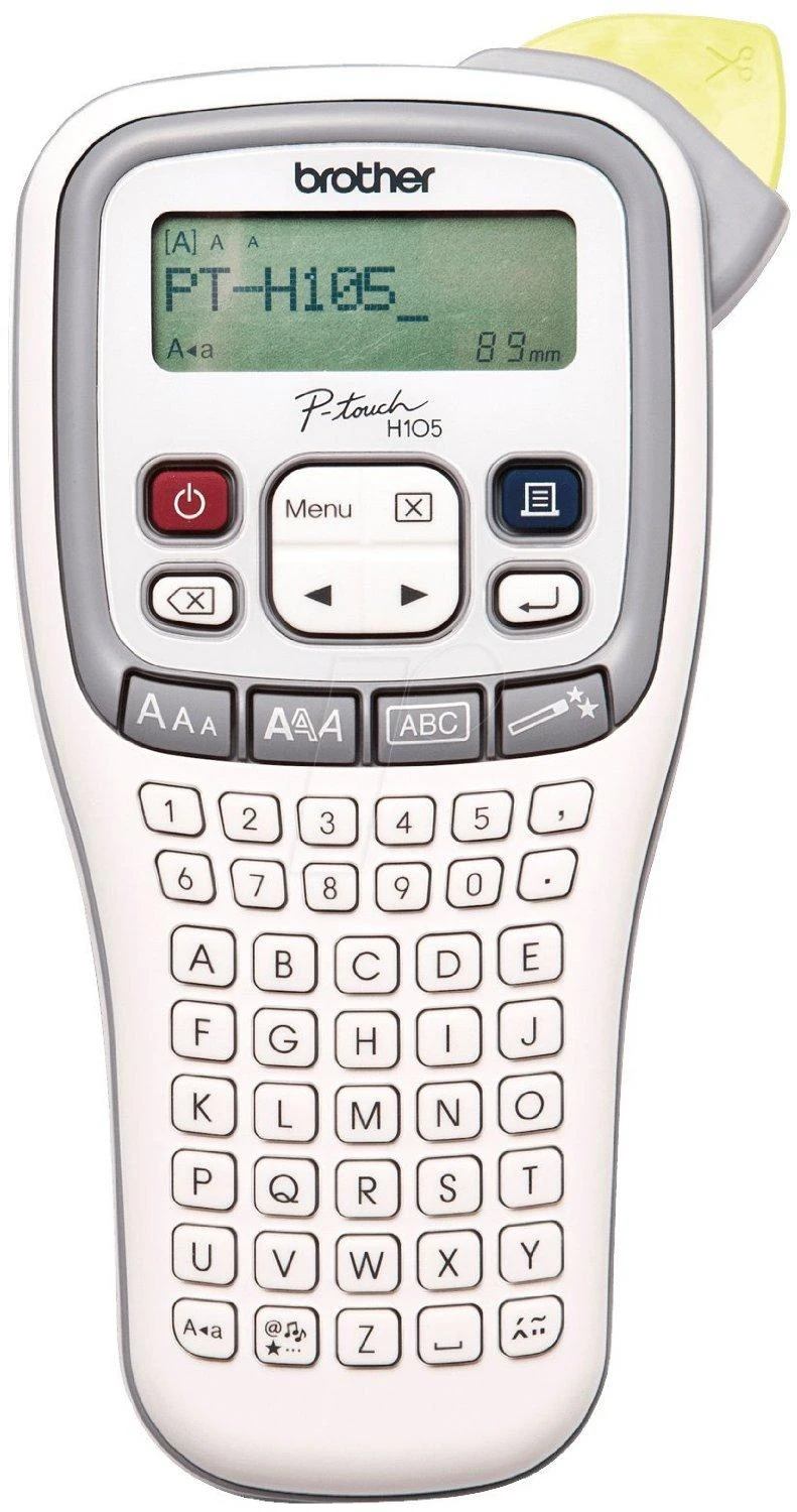 Etiketės spausdintuvas - Brother P-touch H105 kompaktiškas patvarus etikečių gamintojas