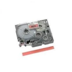 Brother | TZe-421 Laminated Tape | Juodas on Raudona | TZe | 8 m | 9 cm