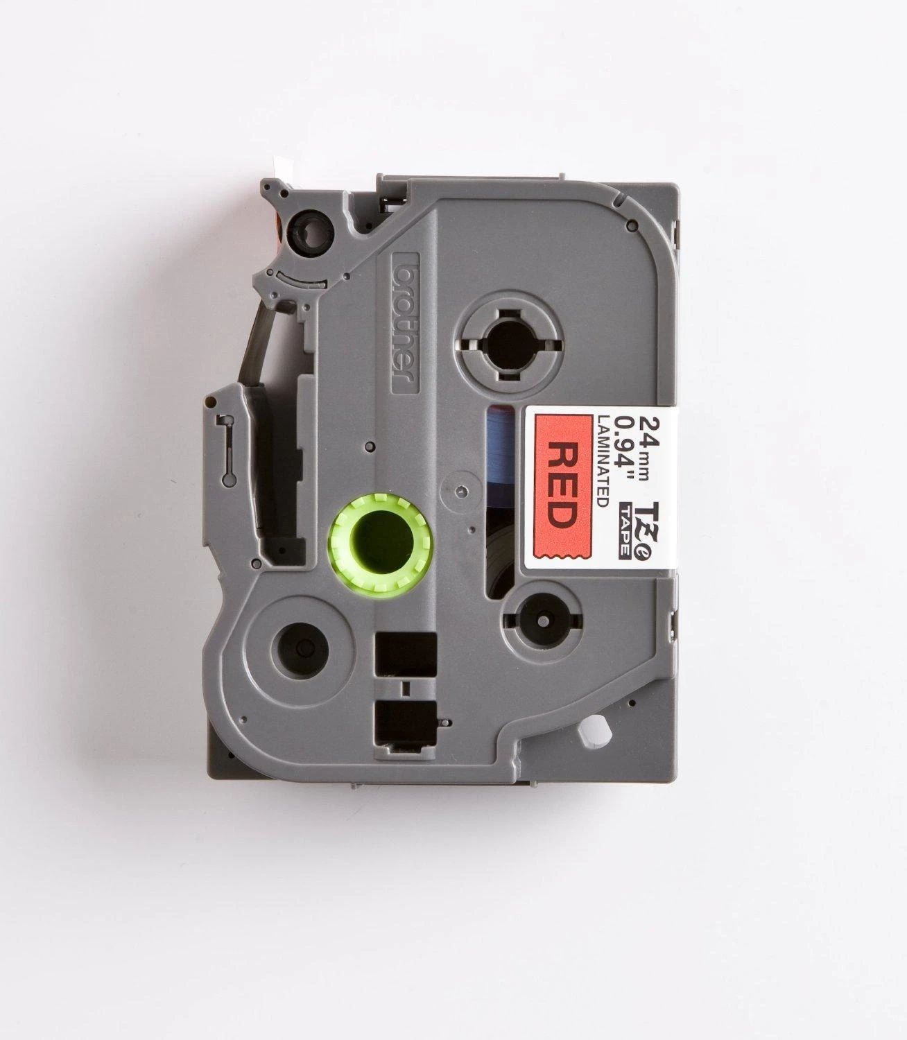 Brother | TZe-451 Laminated Tape | Juodas On Raudona | TZe | 8 m | 2.4 cm