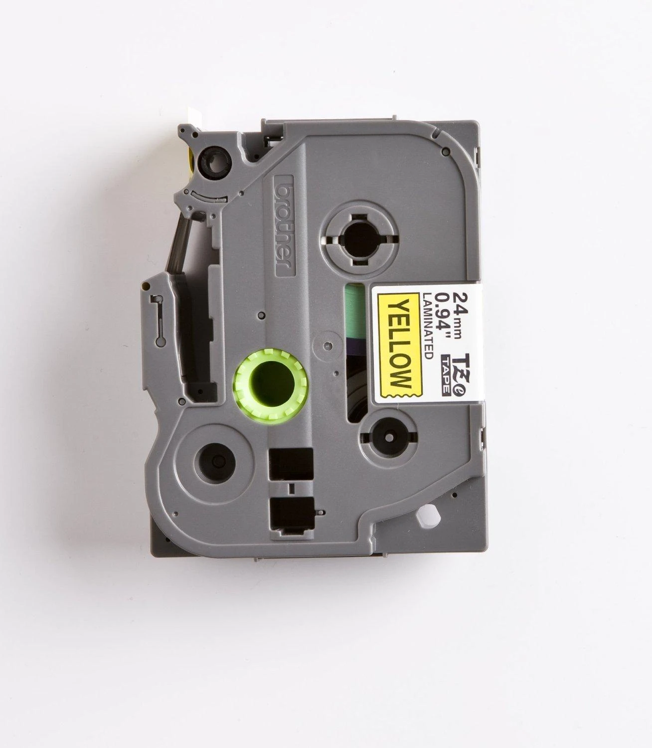 Brother | TZe-651 Laminated Tape | Juodas On Geltona | TZe | 8 m | 2.4 cm