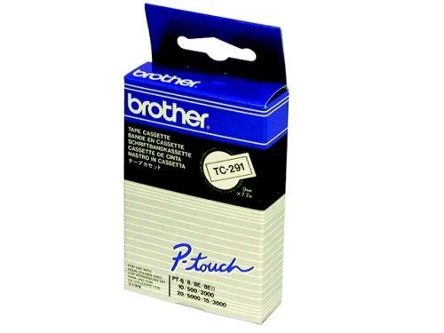 BROTHER TZEFX251 24 Juodas ON Baltas FLEX