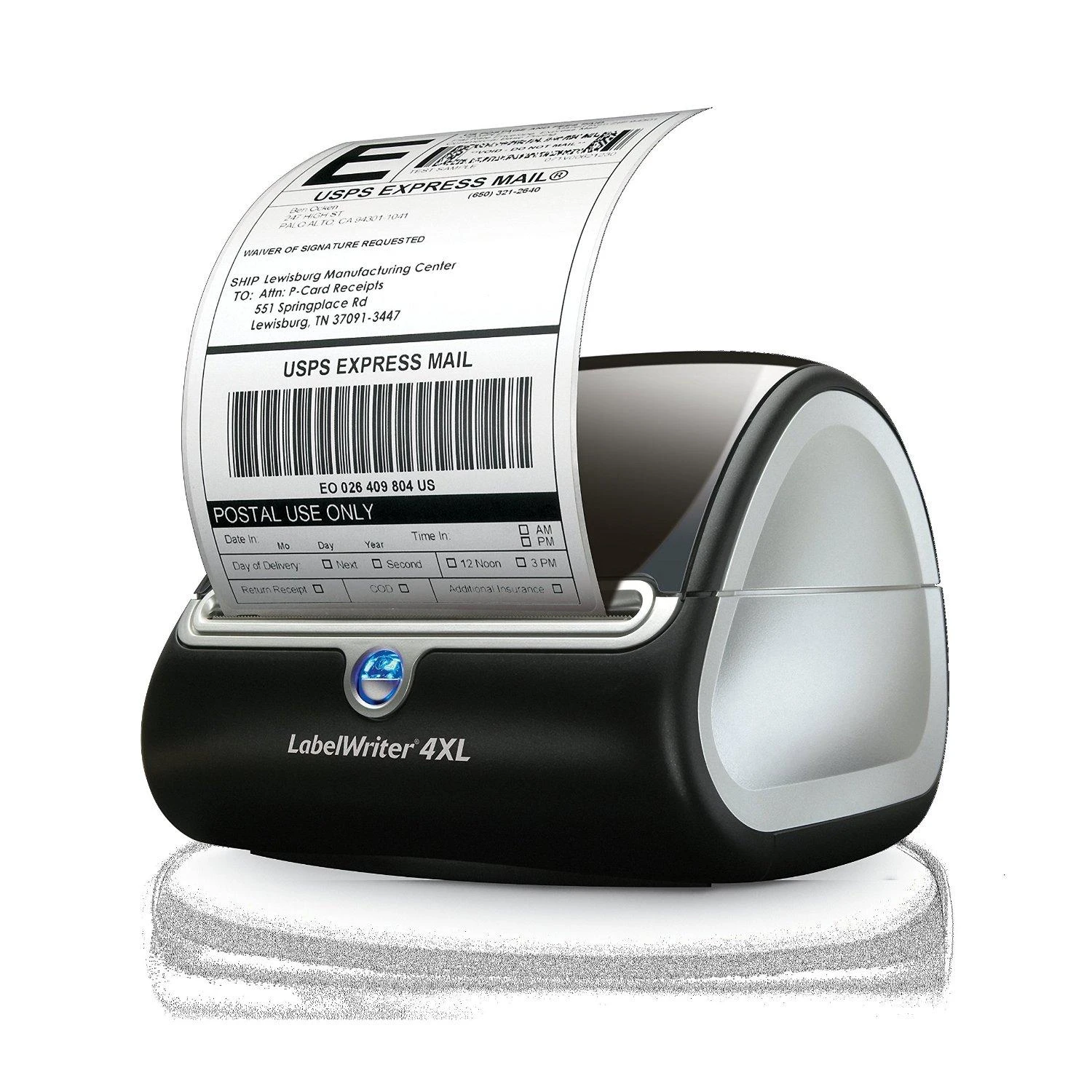 DYMO LabelWriter 4XL, juodas and baltas label spausdintuvas, USB connected, PC, 53 labels / minute S0904950