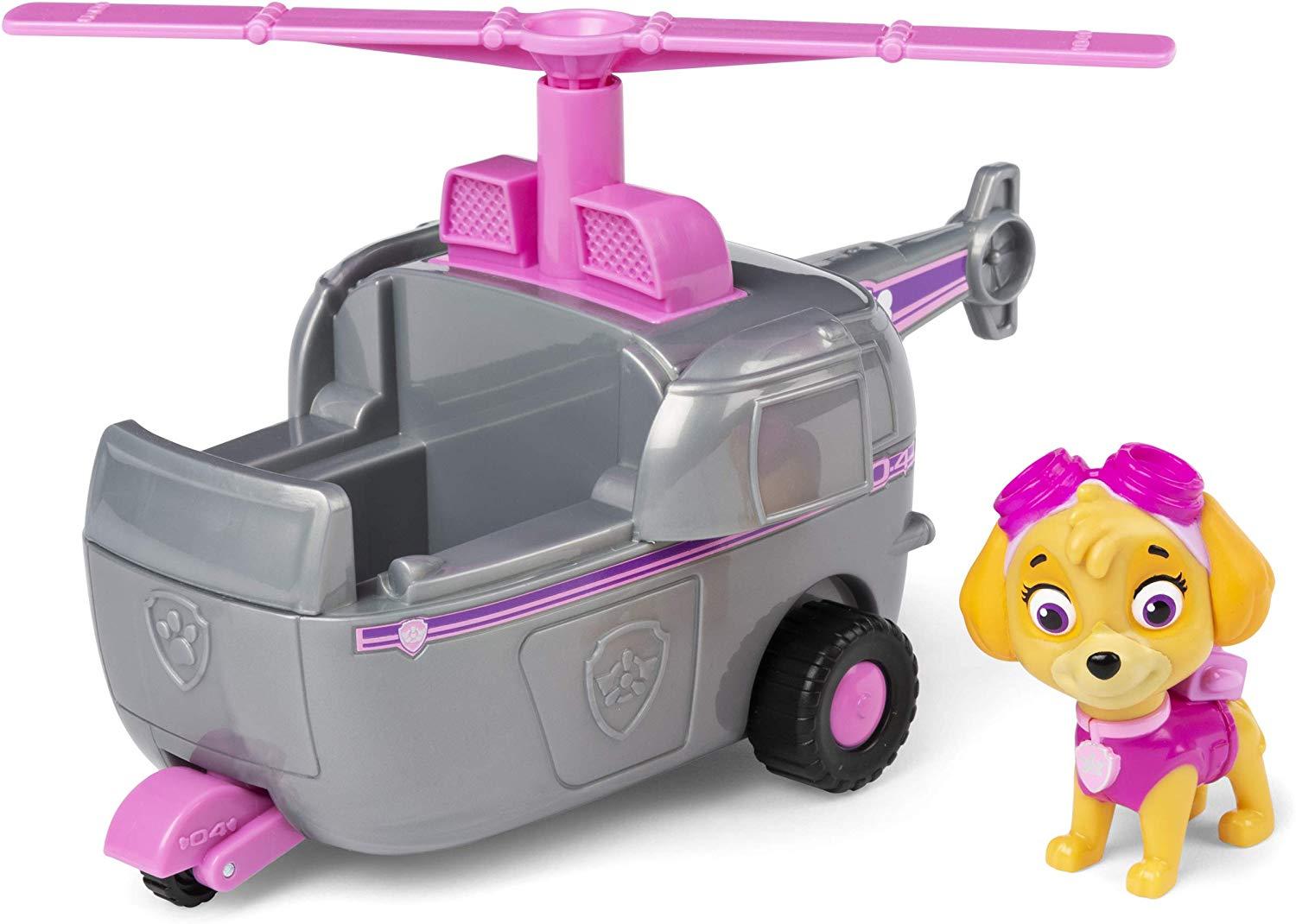 Spin Master PAW PATROL SKYE GELBĖJIMO TRANSPORTO PRIEMONĖ + ŠUNS FIGŪRA