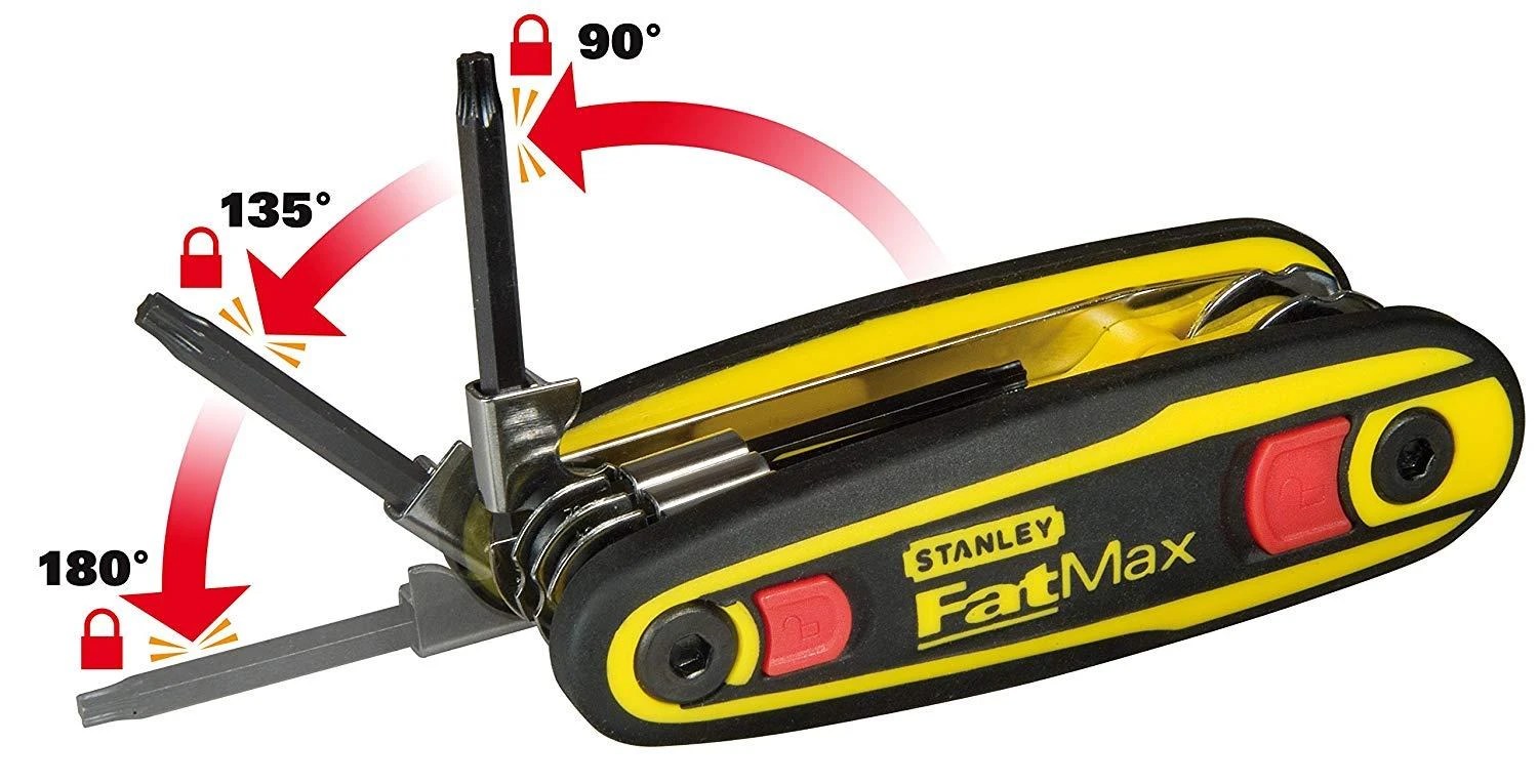 Stanley 097553 T9 - T40 Fatmax užrakinamas šešiakampis raktų rinkinys Torx | Stenlis