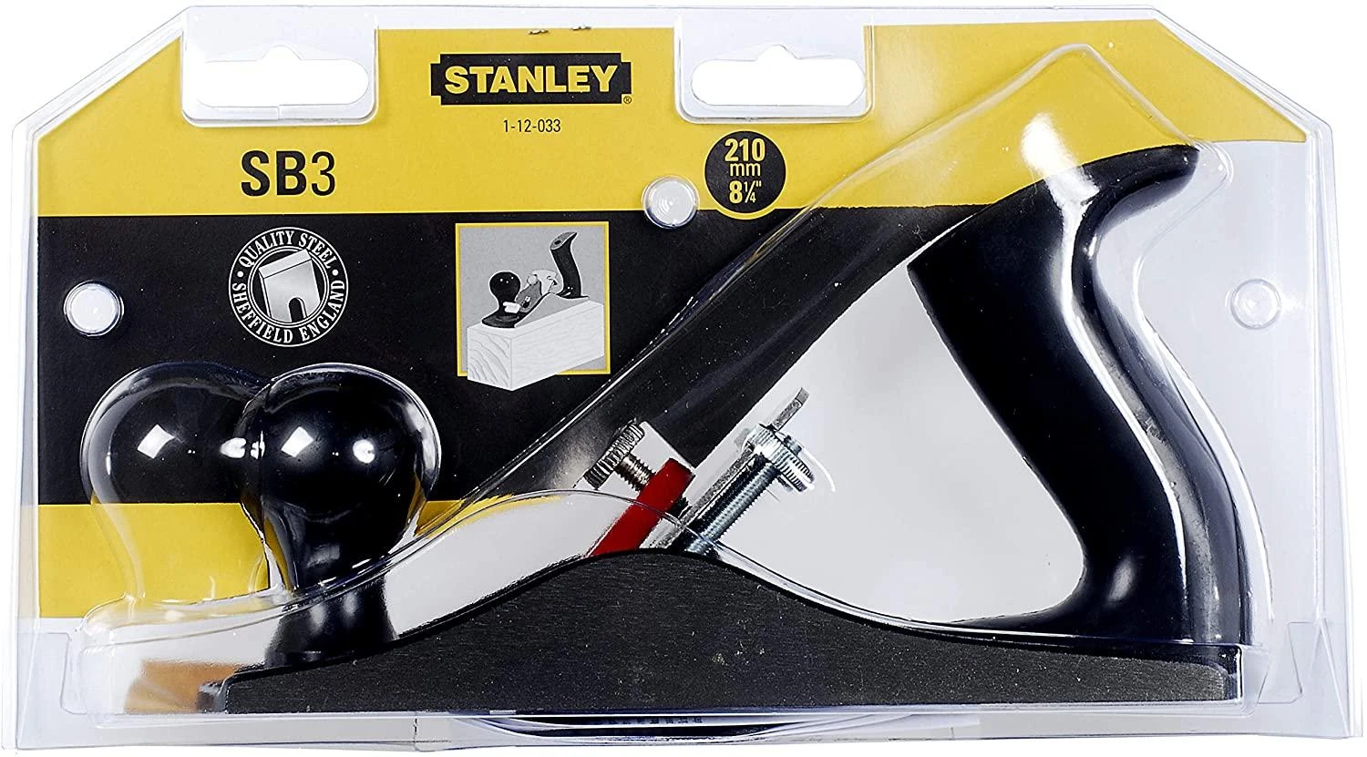 Rankinis oblius Stanley SB3; 45x210 mm