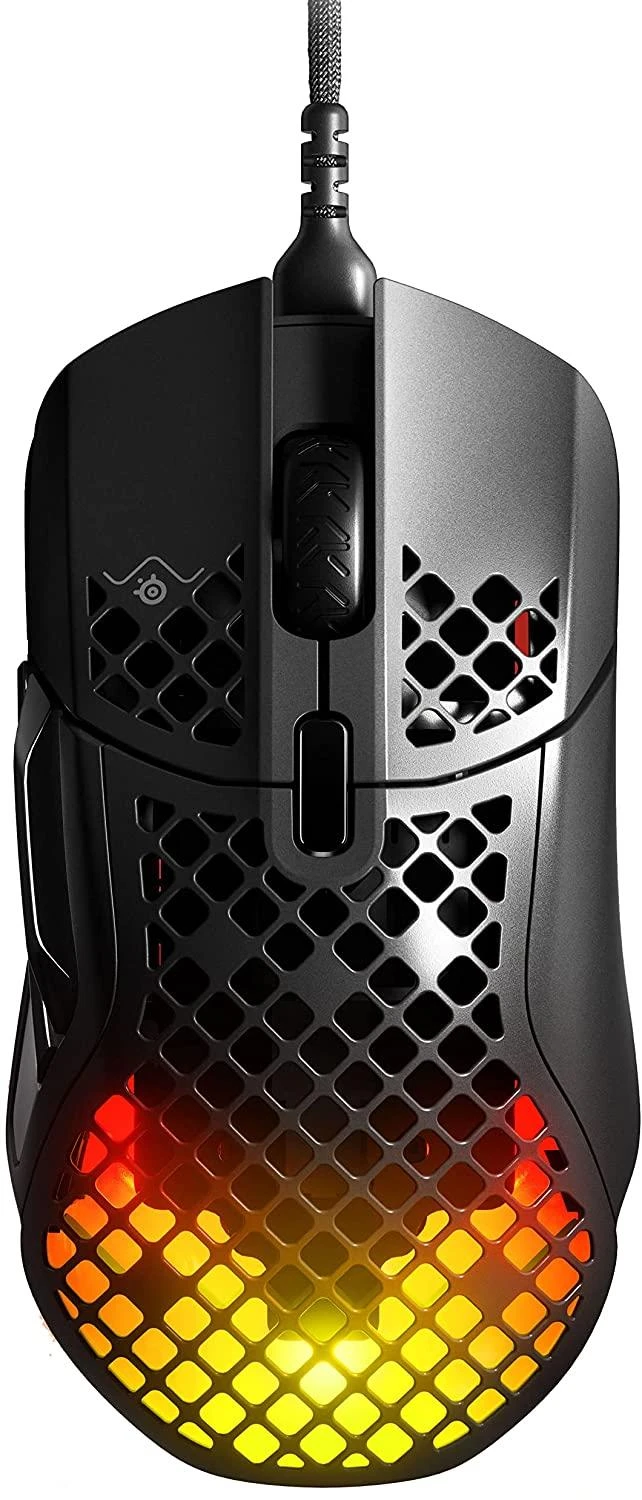 Žaidimų pelė SteelSeries Aerox 5 Onyx, Juodos spalvos