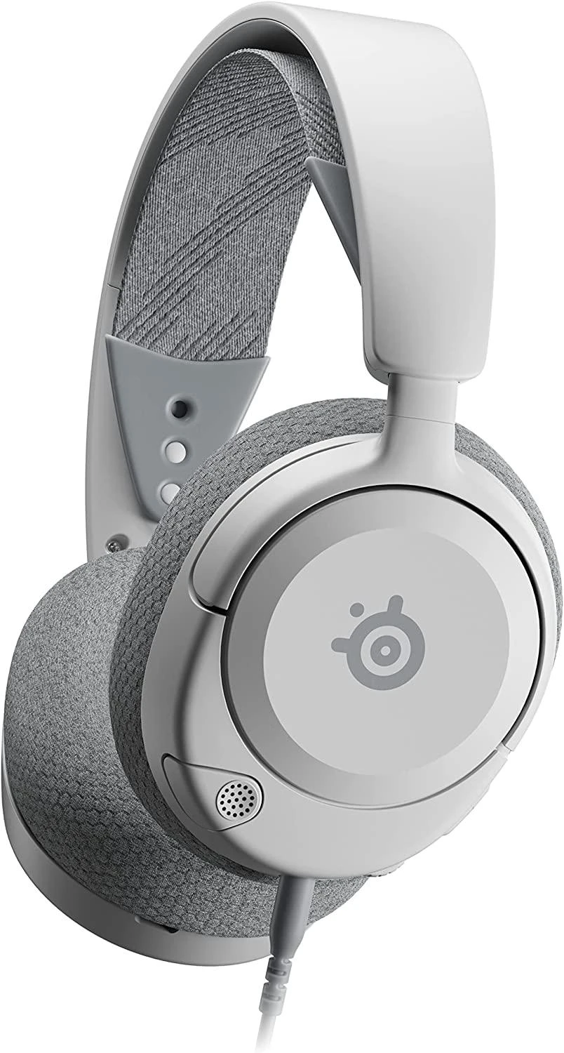 Žaidimų ausinės SteelSeries Arctis Nova 1, Pilkos spalvos