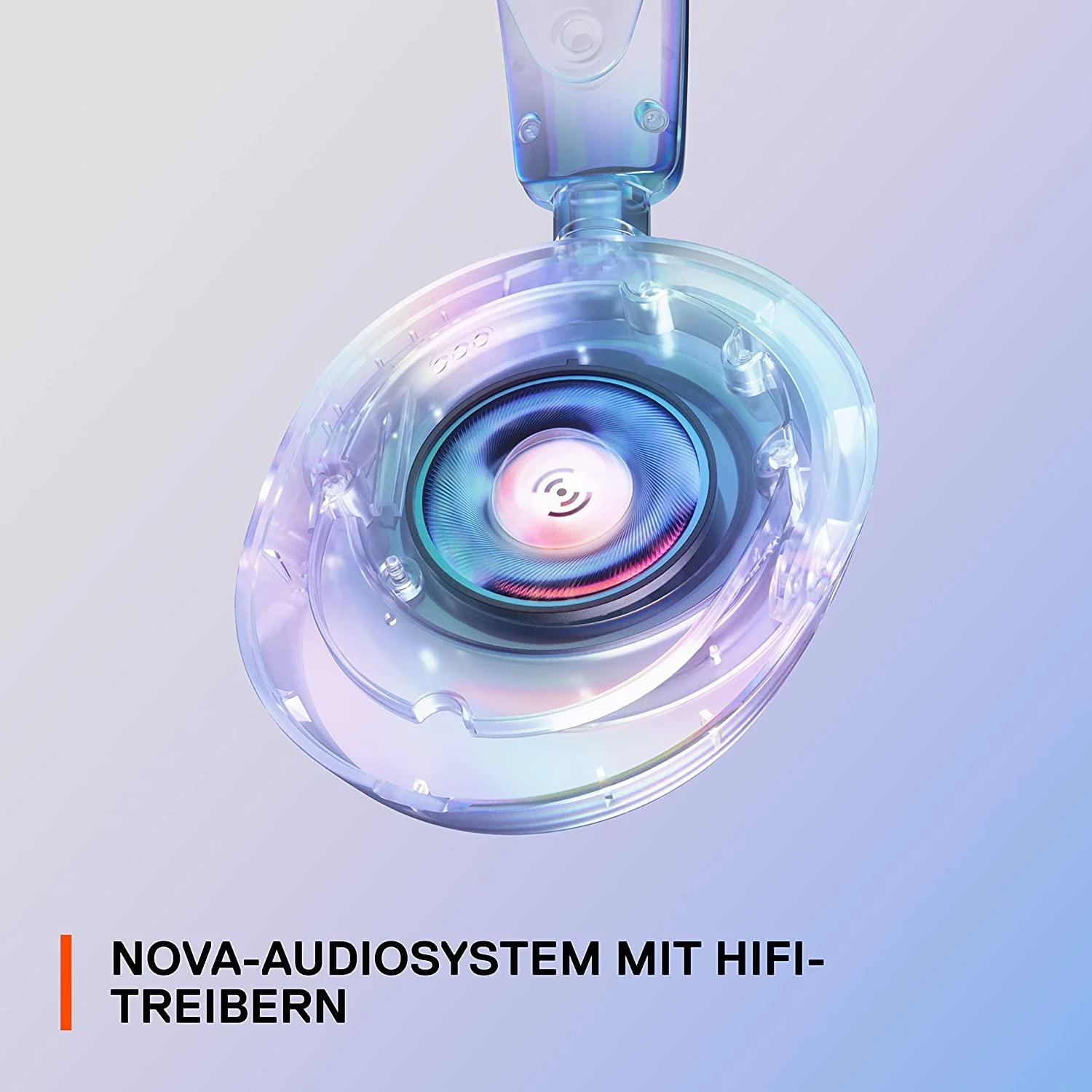 Žaidimų ausinės SteelSeries Arctis Nova 1, Pilkos spalvos