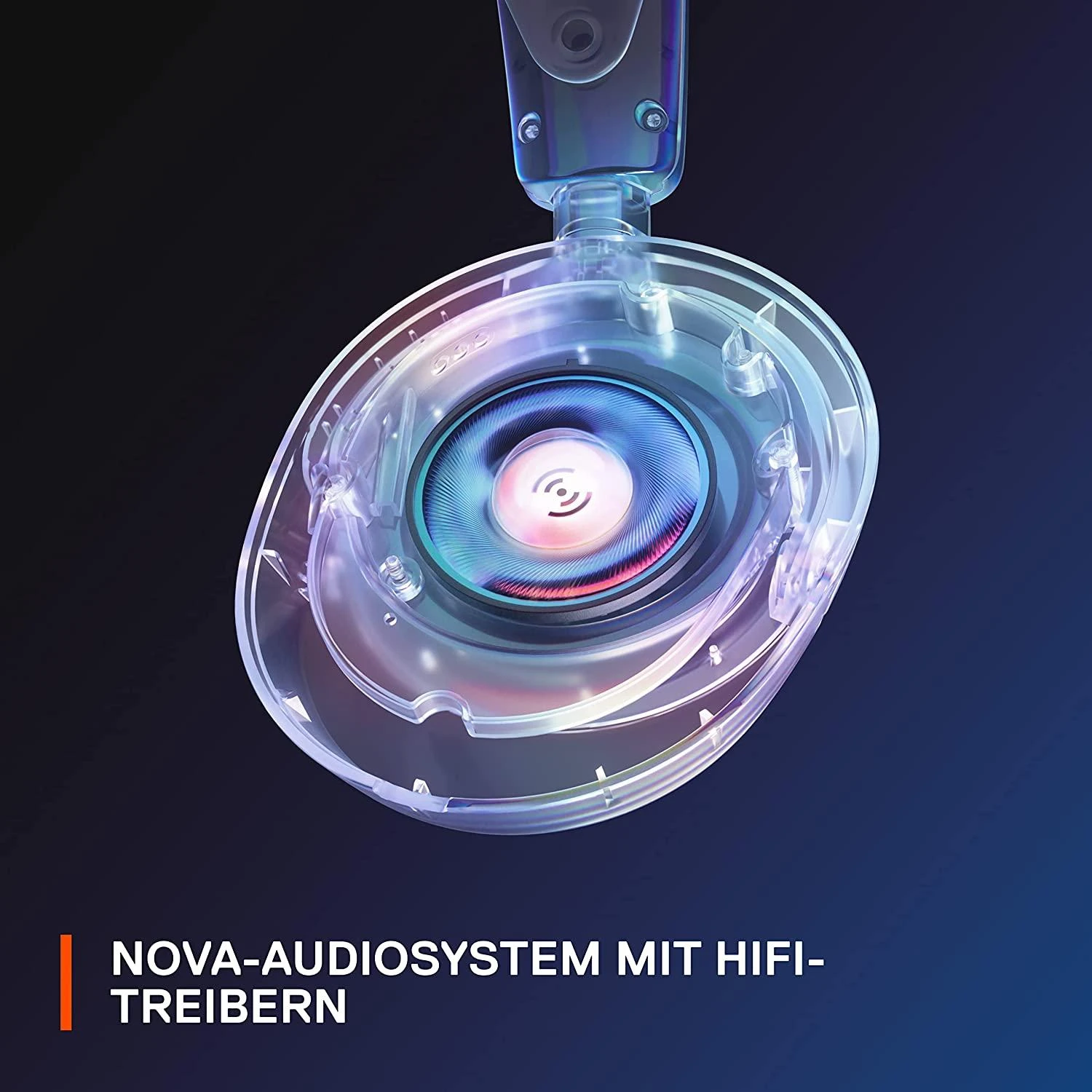 Ausinės žaidimams su mikrofonu SteelSeries Arctis Nova 1P Over-Ear, Juodos spalvos