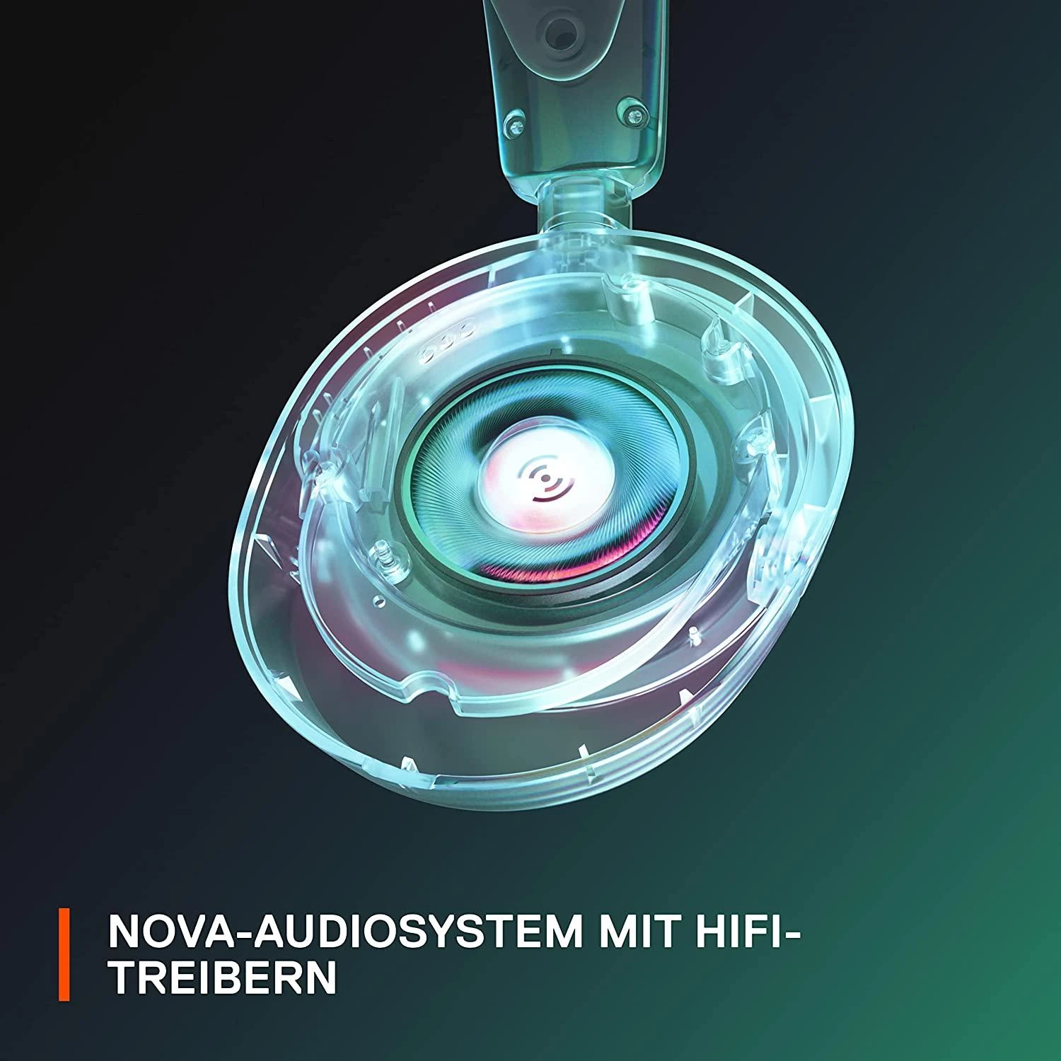 Ausinės žaidimams su mikrofonu SteelSeries Arctis Nova 1X Over-Ear, Juodos spalvos