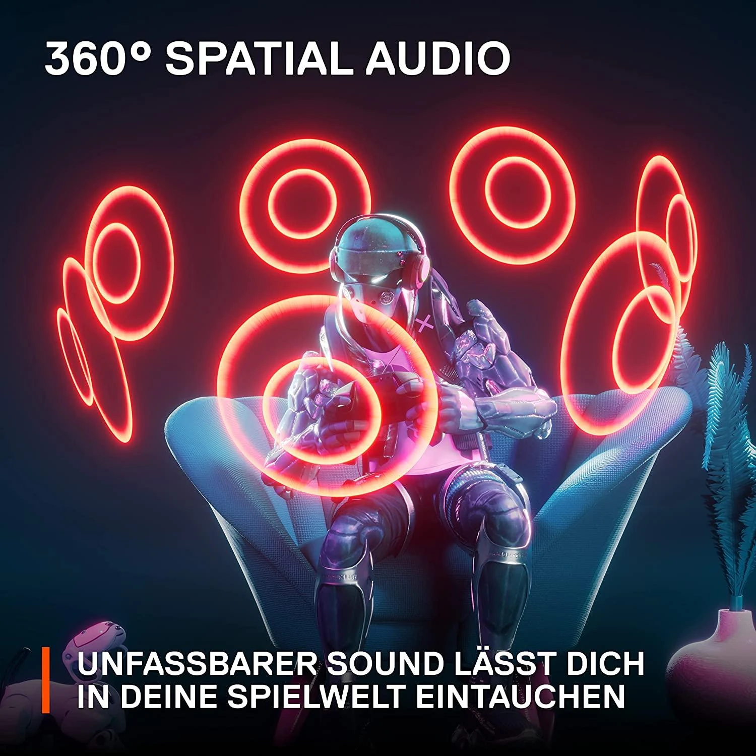 Ausinės žaidimams su mikrofonu SteelSeries Arctis Nova 3 Over-Ear, Juodos spalvos