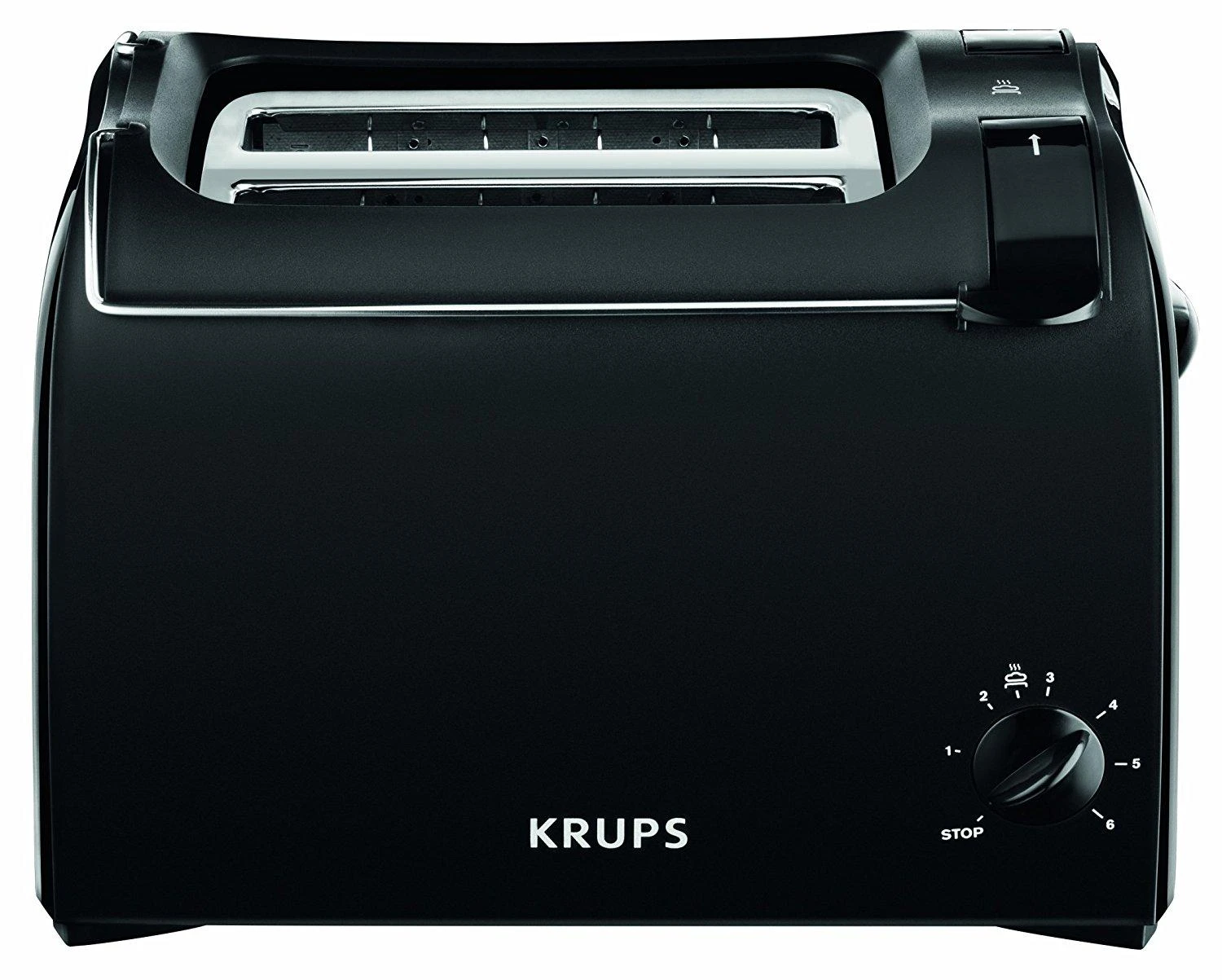 Krups ProAroma skrudintuvas 2 griežinėliai Juoda 700 W
