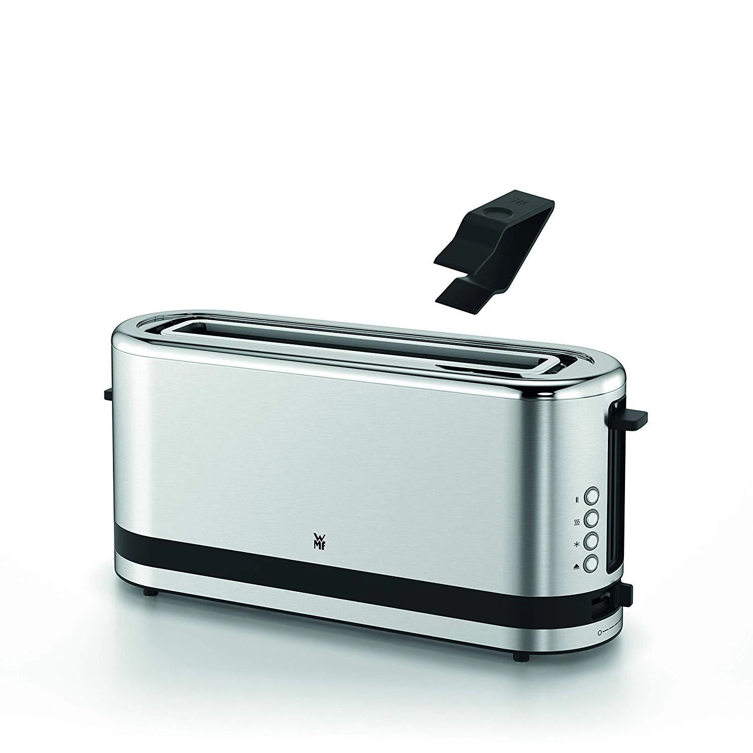 WMF KITCHENminis 04.1412.0011 skrudintuvas 2 griežinėliai Nerūdijančiojo plieno 900 W