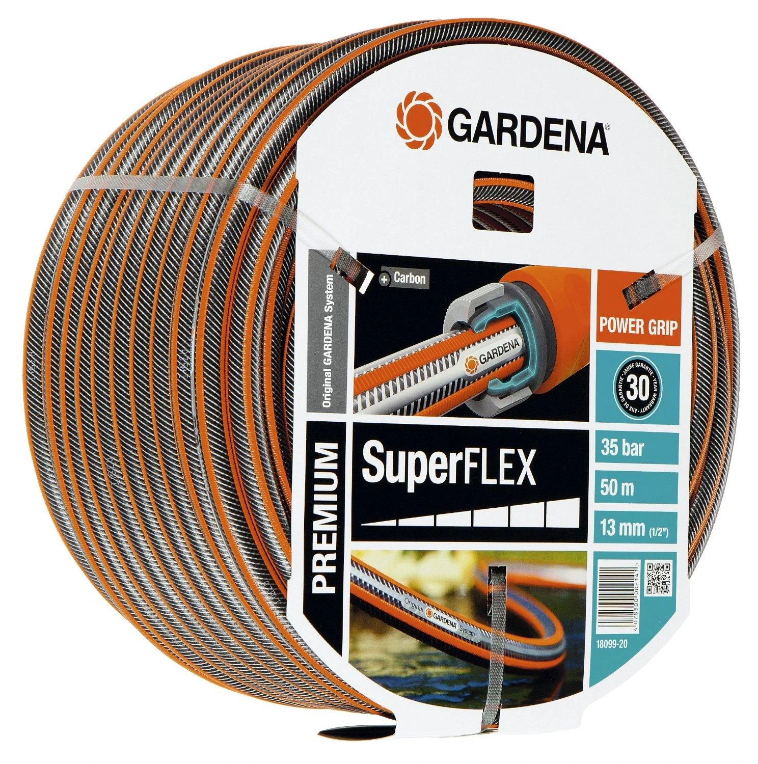 Laistymo žarna Gardena Premium SuperFlex 1/2''; 18099-20; 50 m