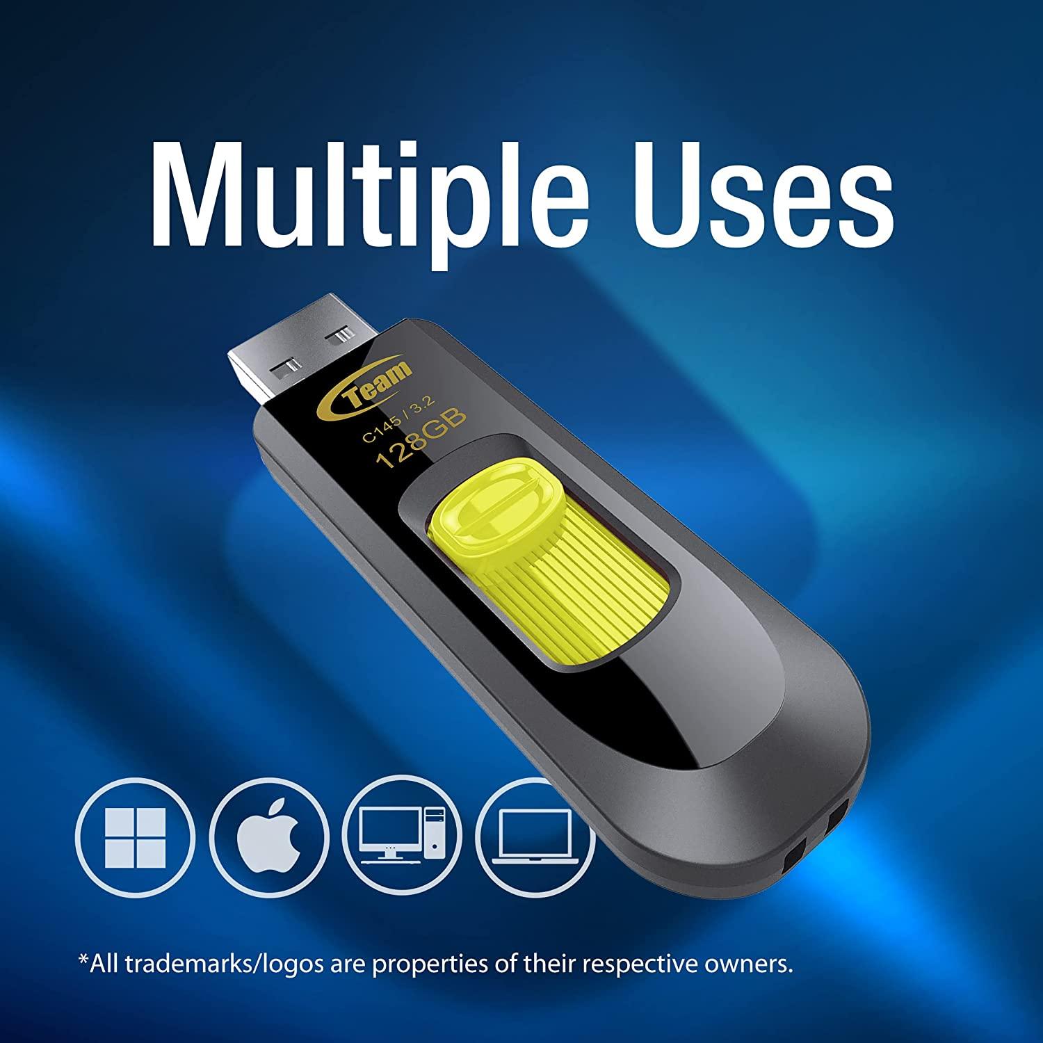 Team Group Pendrive TeamGroup C145, 128 GB (TC1453128GY01)