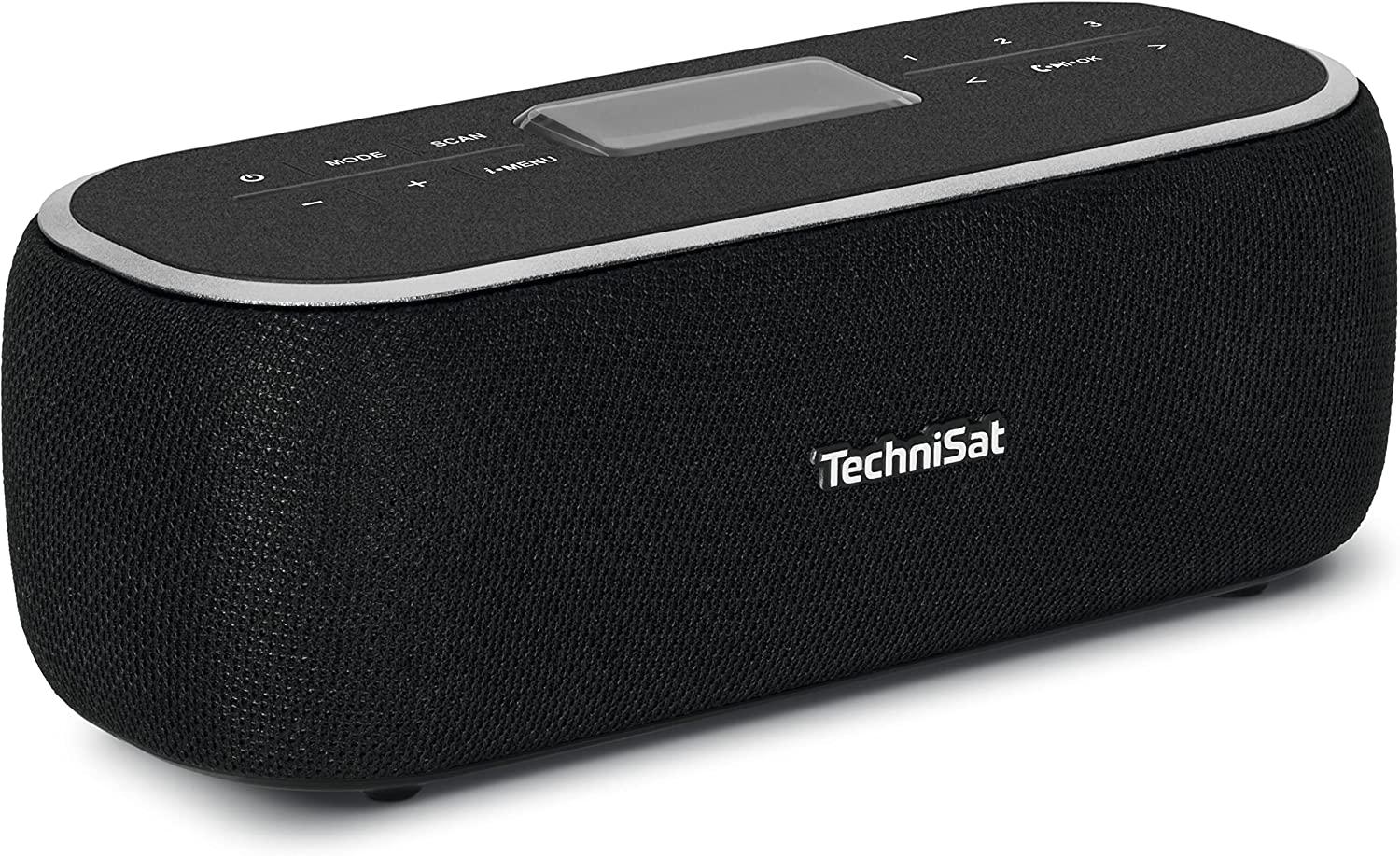 TechniSat nešiojamasis Bluetooth garsiakalbis su DAB+ radiju, 6 W, 0000/3968