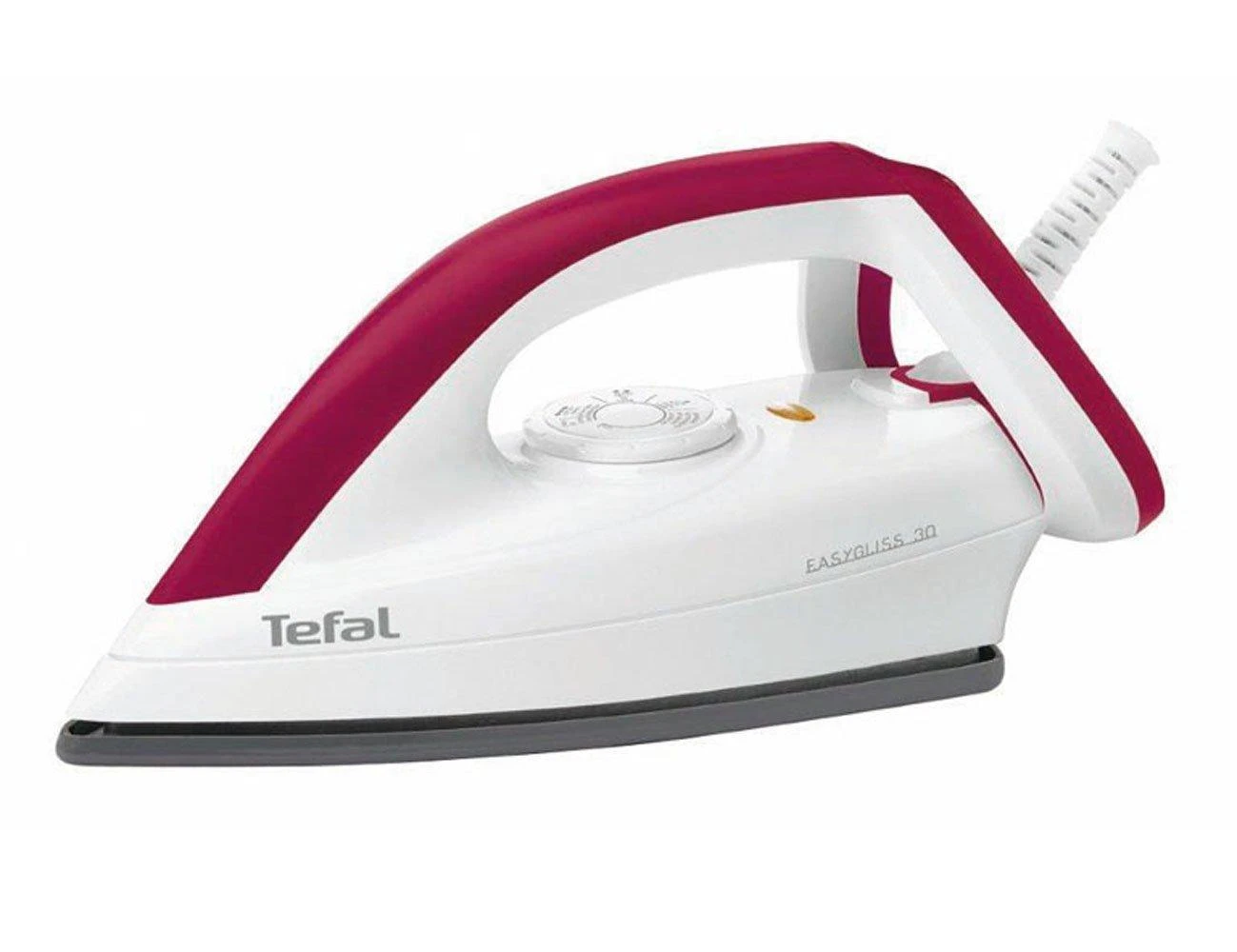 Tefal EasyGliss FS4030 lygintuvas Sauso tipo lygintuvas „Durilium“ padas Burgundija, Balta 1200 W