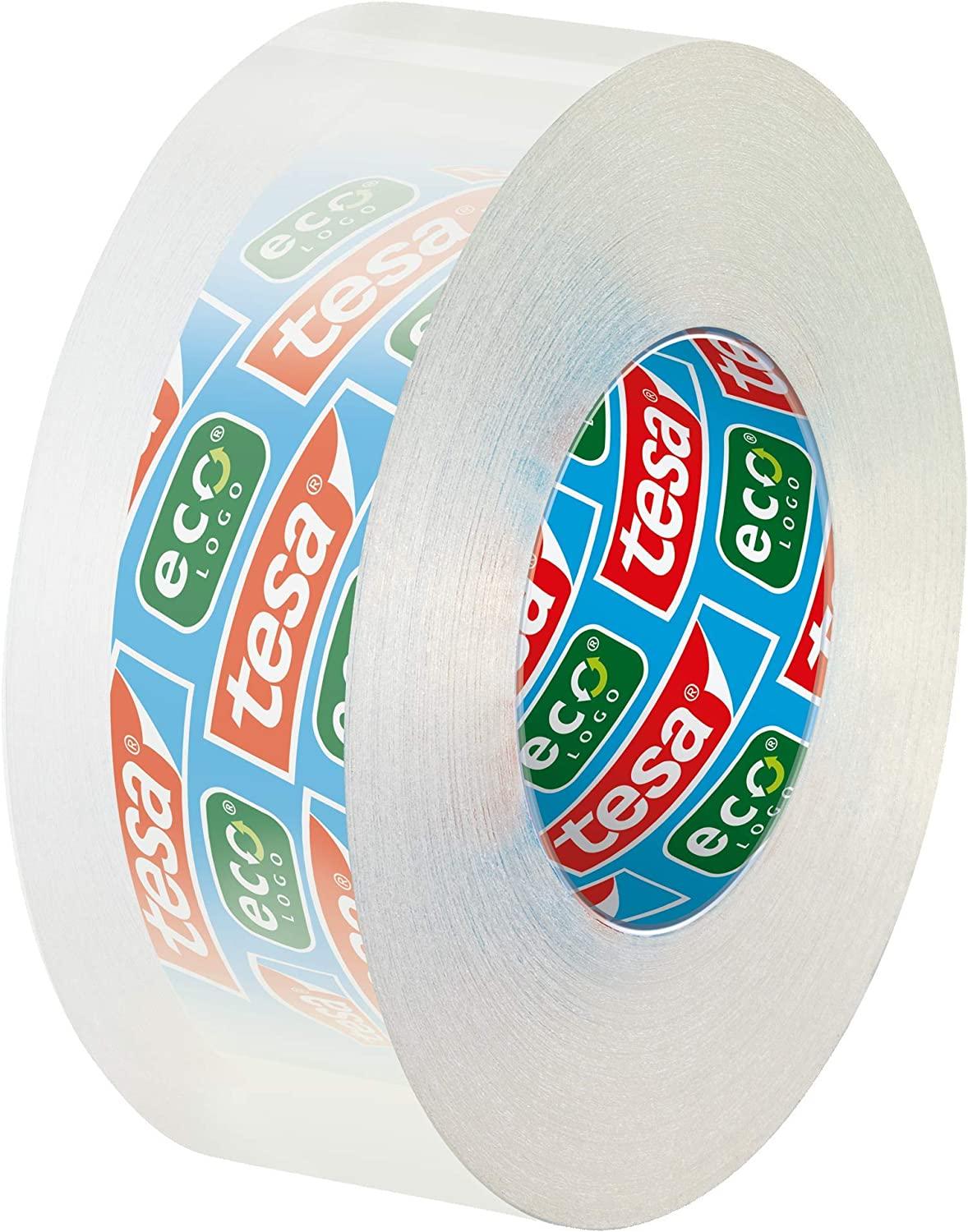 Tesa tesafilm eco&clear* 8 ritinėliai 33 m 19 mm biuro dėžutė