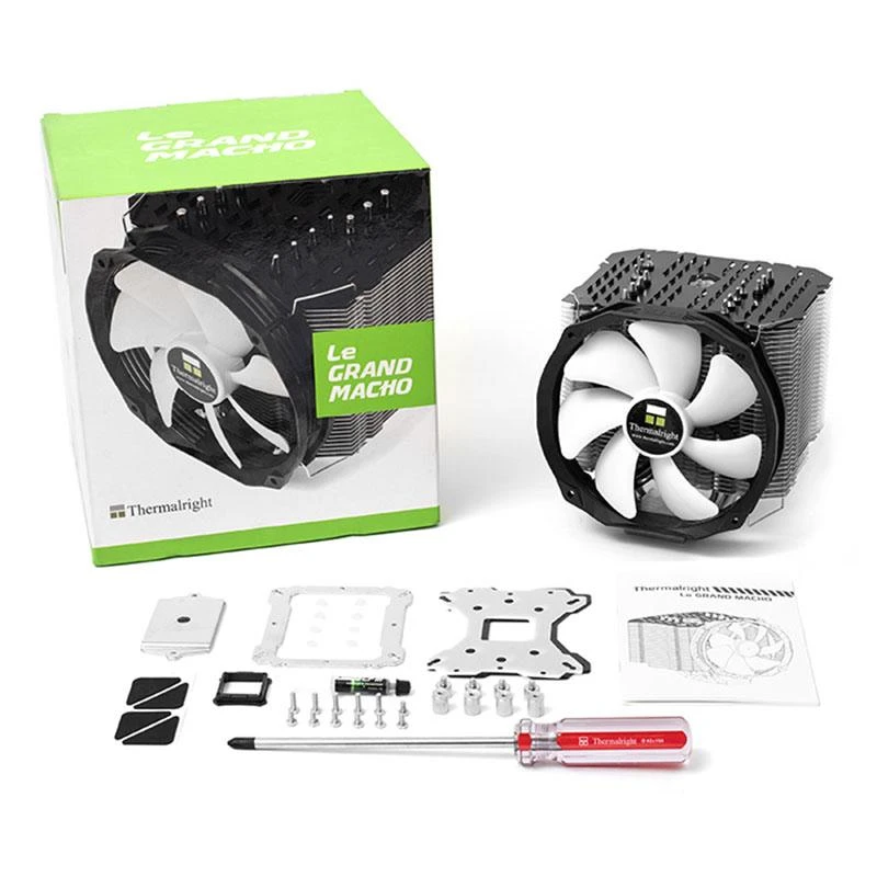 THR Thermalright Le Grand Macho RT Procesorius Aušintuvas 15 cm Juoda, Balta