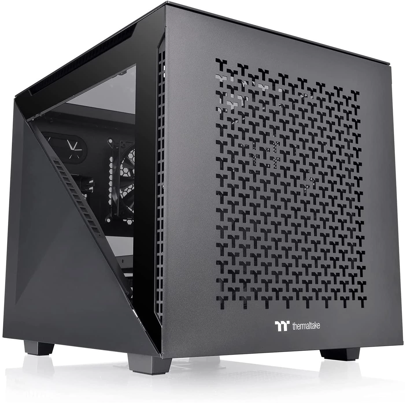 Micro Thermaltake Divider 200 TG Air Juodas