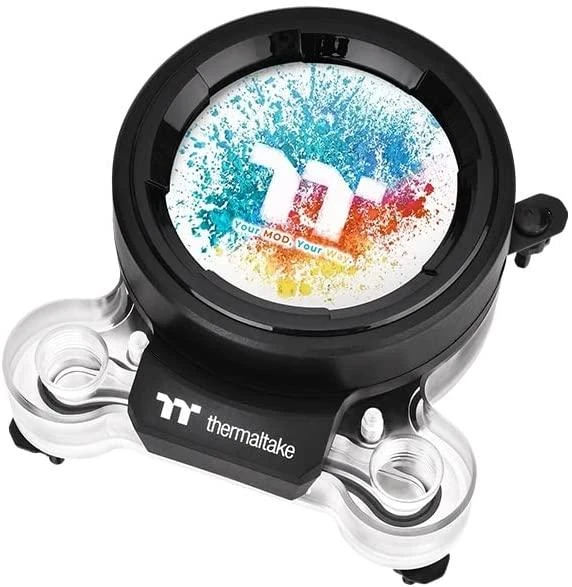 Thermaltake Pacific mx2 ultra vandens aušinimo procesoriaus vandens blokas, varinis, 2,1 lcd temperatūros jutiklis